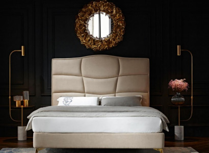 Bett Textil 2x Nachttisch 3 tlg. Schlafzimmer Set Möbel Neu Modern Luxus Betten